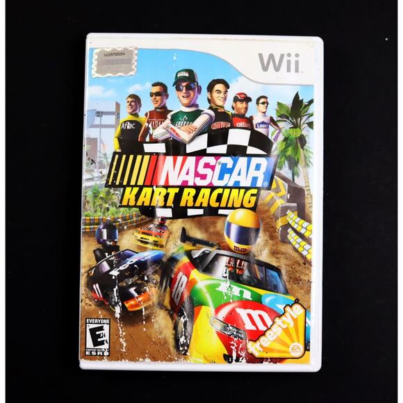 NASCAR Kart Racing - Nintendo Wii - Wii Video Games Complete CIB Tested Works - Picture 1 of 4
